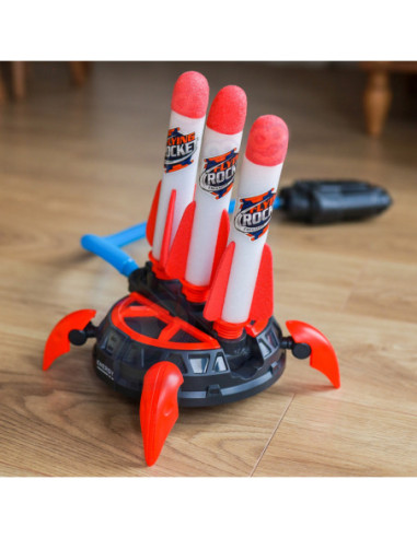 WOOPIE Wyrzutnia Rakiet Piankowych 6 szt.