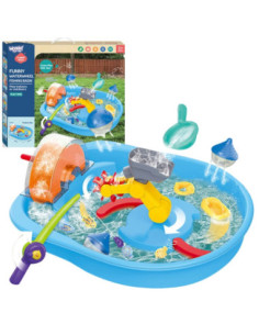 WOOPIE Tor Wodny 2w1 Gra Łowienie Rybek 14el.