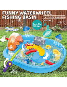 WOOPIE Tor Wodny 2w1 Gra Łowienie Rybek 14el. 2