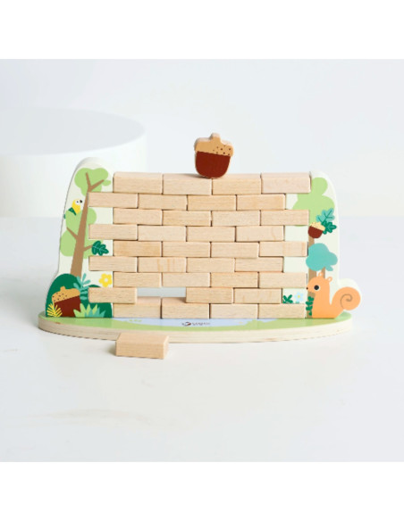 CLASSIC WORLD Drewniana Gra Zręcznościowa Spadający Orzeszek