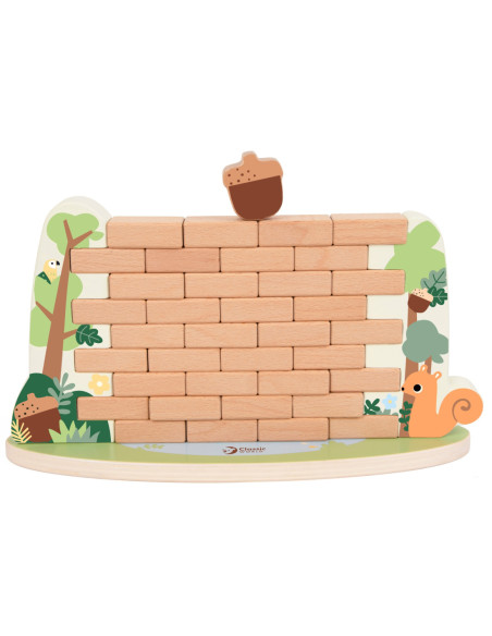 CLASSIC WORLD Drewniana Gra Zręcznościowa Spadający Orzeszek