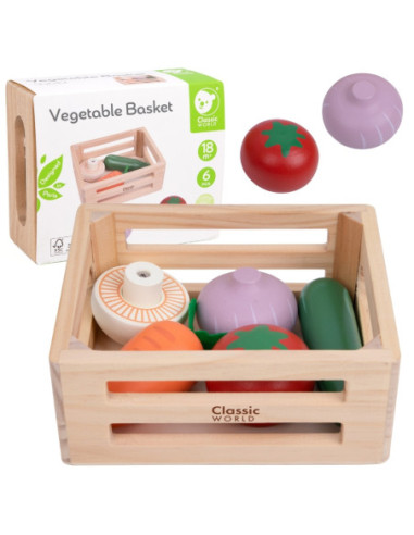 CLASSIC WORLD Koszyk z Warzywami