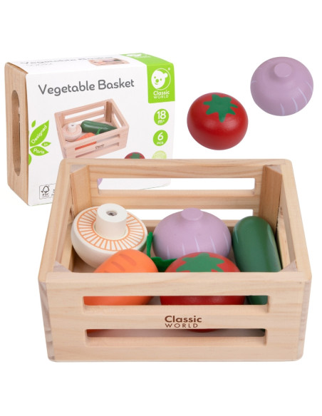 CLASSIC WORLD Koszyk z Warzywami