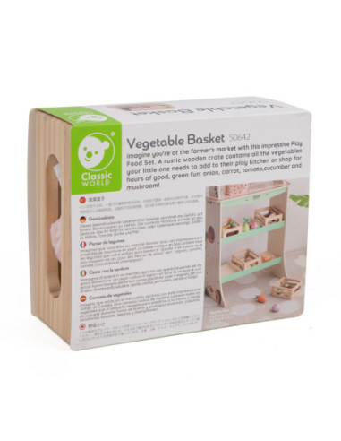 CLASSIC WORLD Koszyk z Warzywami