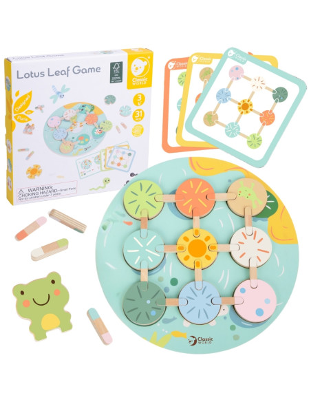 CLASSIC WORLD Gra Liść Lotosu Łączenie Kolorów
