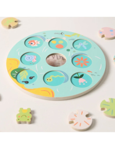 CLASSIC WORLD Gra Liść Lotosu Łączenie Kolorów