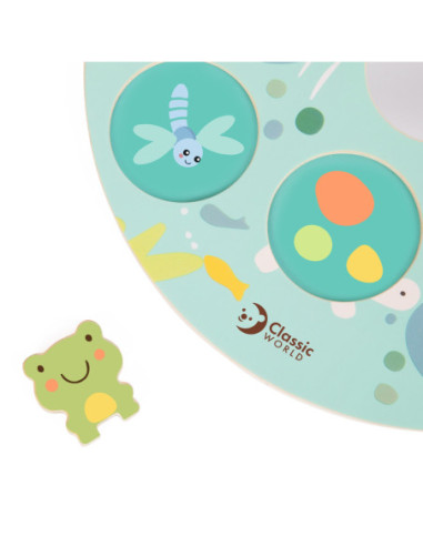 CLASSIC WORLD Gra Liść Lotosu Łączenie Kolorów