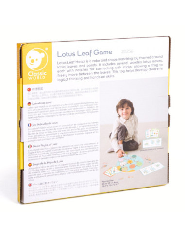 CLASSIC WORLD Gra Liść Lotosu Łączenie Kolorów