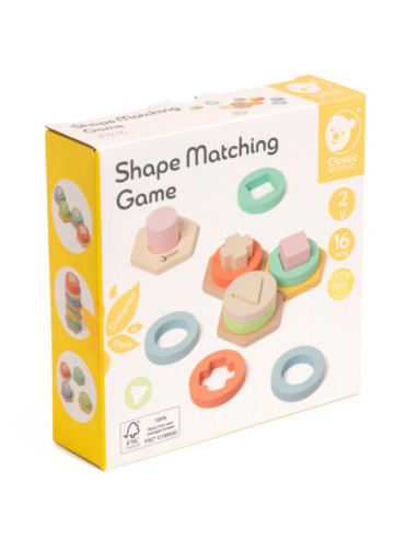 CLASSIC WORLD Sorter Kształtów Układanka Wieża