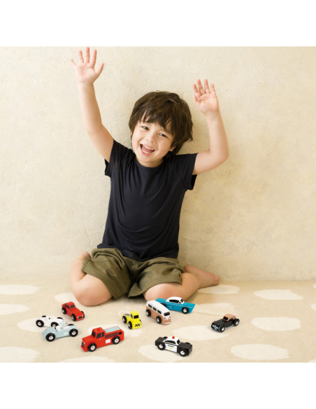 CLASSIC WORLD Drewniane Samochodziki Służbowe