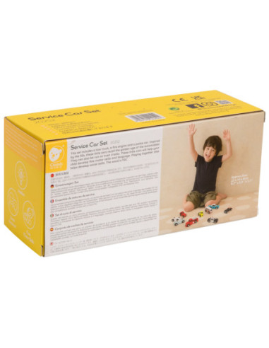 CLASSIC WORLD Drewniane Samochodziki Służbowe