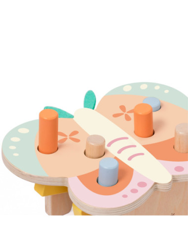 CLASSIC WORLD Stolik Perkusyjny w Kształcie Motyla