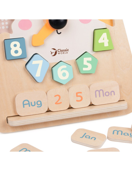 CLASSIC WORLD Zegar w Kształcie Misia