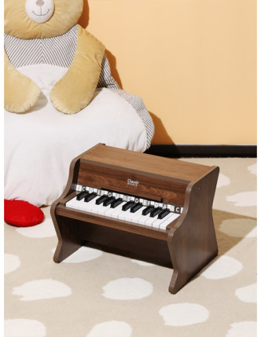 CLASSIC WORLD Drewniane Pianino + Książeczka do nauki
