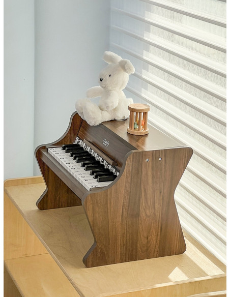 CLASSIC WORLD Drewniane Pianino + Książeczka do nauki
