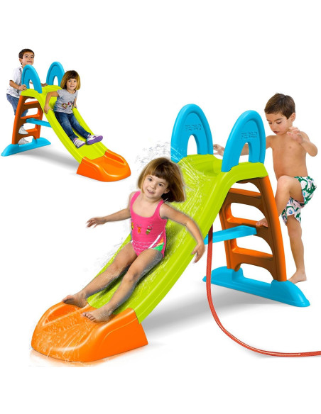FEBER Wodna Zjeżdżalnia Ogrodowa Ślizg 152 cm