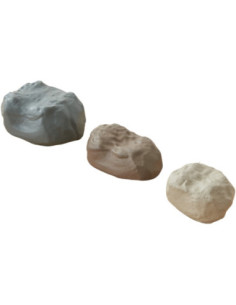 MASTERKIDZ Elastyczny Tor Kulkowy + Gumowe Kamienie Konstrukcyjne 42 el. 2