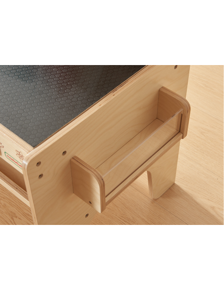 MASTERKIDZ Drewniany Warsztat XXL Montessori STEM z Narzędziami + Akcesoria