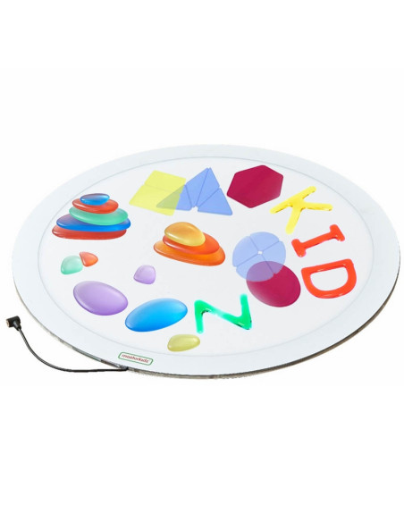 MASTERKIDZ Okrągły Panel Świetlny LED Kolorowy +  Zestaw Akcesoriów