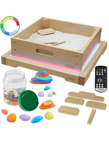 MASTERKIDZ Panel Świetlny LED Zmiana kolorów Pilotem