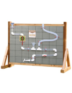 MASTERKIDZ Wooden Freestanding Outdoor XXL Board + Fairway Set