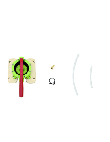 Drewniana Wolnostojąca Tablica XXL Zewnętrzna + Zestaw Toru Wodnego MASTERKIDZ