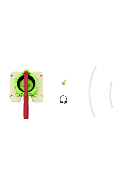 Drewniana Wolnostojąca Tablica XXL Zewnętrzna + Zestaw Toru Wodnego MASTERKIDZ