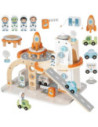 TOOKY TOY Drewnian Kosmiczny Parking  Stacja Kosmiczna
