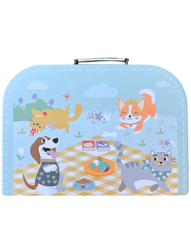 TOOKY TOY Zestaw Piknikowy Owoce do Krojenia Zestaw Śniadaniow