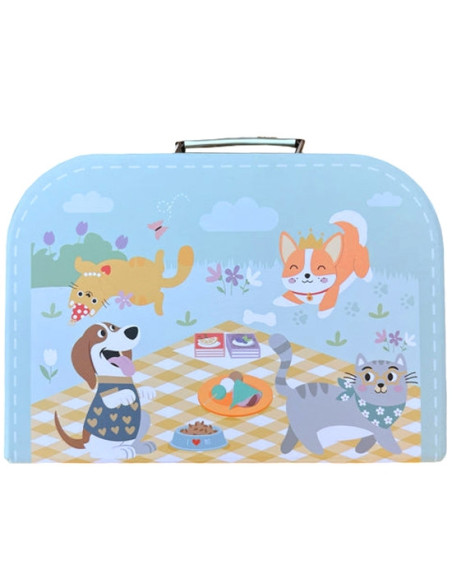 TOOKY TOY Zestaw Piknikowy Owoce do Krojenia Zestaw Śniadaniow