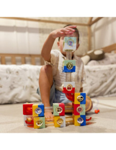 WOOPIE Zestaw Konstrukcyjny Klocki 3D Tor Kulkowy 2