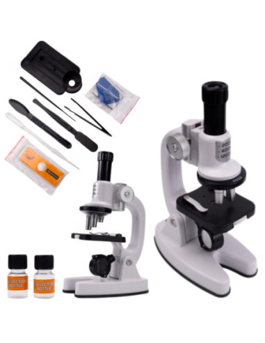 WOOPIE Edukacyjny Mikroskop z Adapterem do Smartfona Akcesoria