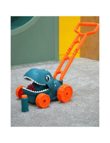 WOOPIE Kosiarka na Bańki Mydlane Dinozaur z Płynem w Zestawie