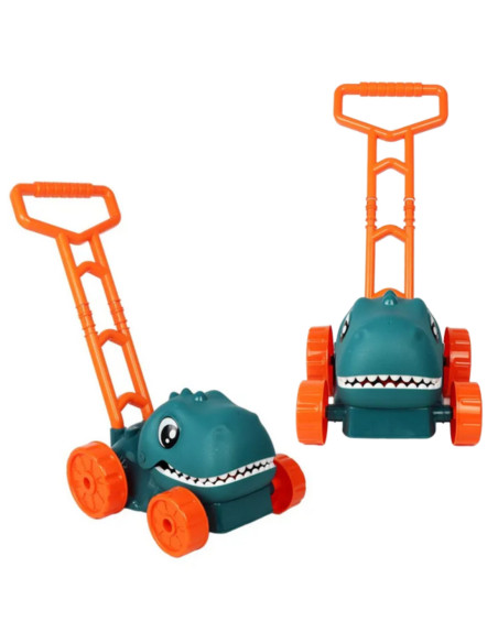 WOOPIE Kosiarka na Bańki Mydlane Dinozaur z Płynem w Zestawie