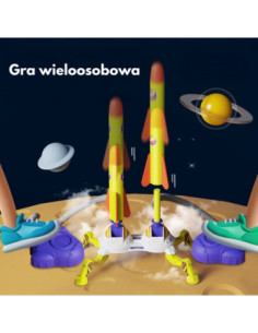 WOOPIE Podwójna Wyrzutnia Rakiet Piankowych 2