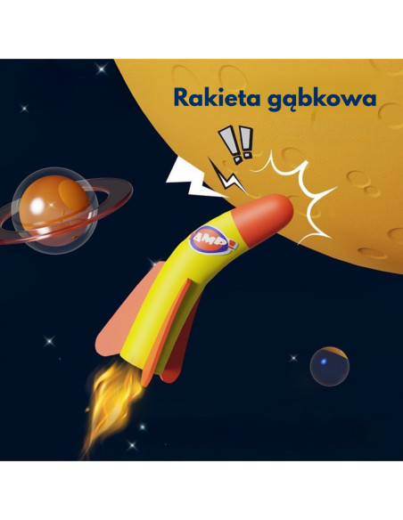 WOOPIE Podwójna Wyrzutnia Rakiet Piankowych