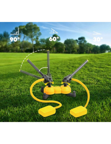 WOOPIE Podwójna Wyrzutnia Rakiet Piankowych Regulowana