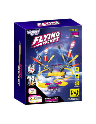 WOOPIE Podwójna Wyrzutnia Rakiet Piankowych Regulowana