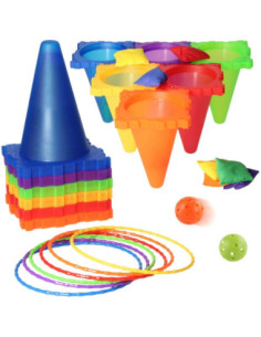 WOOPIE Zestaw Gier Ogrodowych 3w1 2