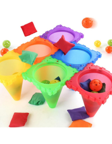 WOOPIE Zestaw Gier Ogrodowych 3w1