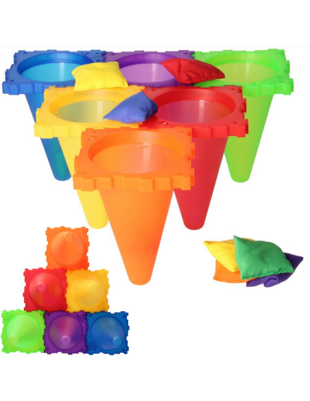 WOOPIE Zestaw Gier Ogrodowych 3w1