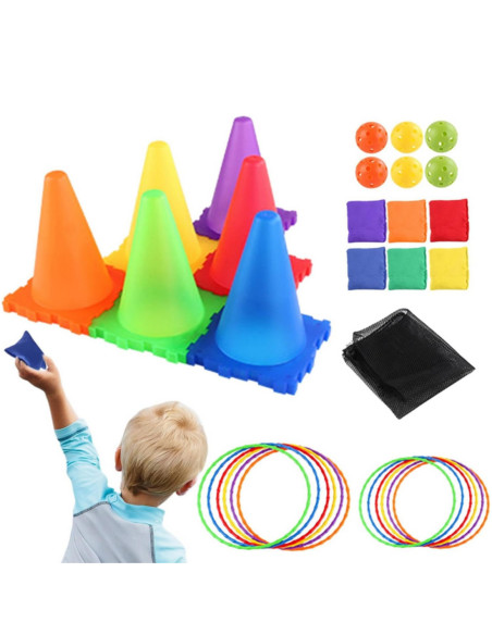 WOOPIE Zestaw Gier Ogrodowych 3w1