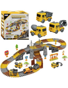 WOOPIE Tor Budowlany Zestaw Konstrukcyjny 174 Elementy