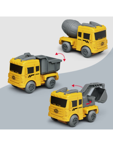 WOOPIE Tor Budowlany Zestaw Konstrukcyjny 174 Elementy