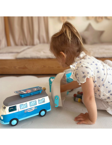 WOOPIE Kamper z Przyczepką Efekty Świetlne i Dźwiękowe