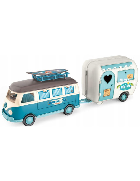 WOOPIE Kamper z Przyczepką Efekty Świetlne i Dźwiękowe