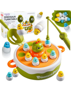 WOOPIE Wesoła Dino-Przygoda Gra Zręcznościowa Łowienie Dinozaurów!