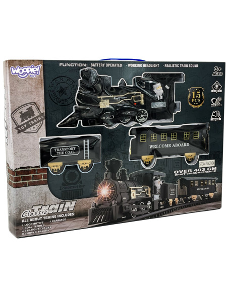 WOOPIE Pociąg Parowy  Magia Kolei z Dźwiękiem