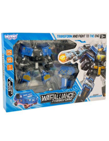 WOOPIE Robot Transformujący  w Pojazd Podwójna Siła Bojowa