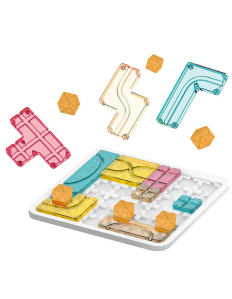 WOOPIE Gra Planszowa Logiczna Kreatywna Układanka Przestrzenna!